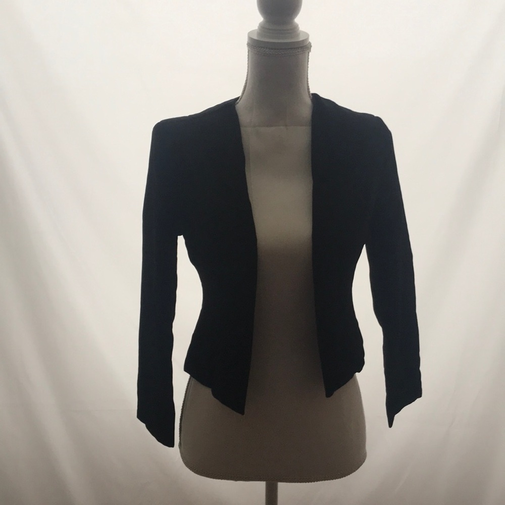 Star style black blazer